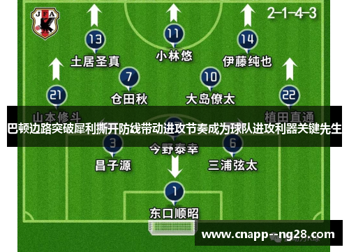 巴顿边路突破犀利撕开防线带动进攻节奏成为球队进攻利器关键先生 巴顿边路突破犀利撕开防线带动进攻节奏成为球队进攻利器关键先生